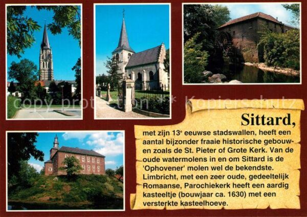 Sittard Netherlands Kirche Historisches Gebäude Stadtmauer
