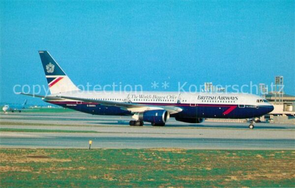 Flugzeuge Zivil British Airways Boeing B-767-336 G-BNWA