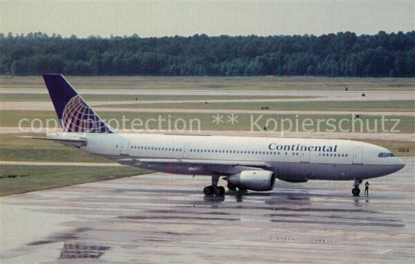 Flugzeuge Zivil Continental Airlines Airbus A300B4-203