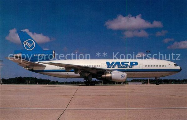 Flugzeuge Zivil VASP McD Douglas DC-10-30 c/n 47868 PP-