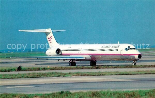 Flugzeuge Zivil German Wings McDonnell Douglas MD-83 D-