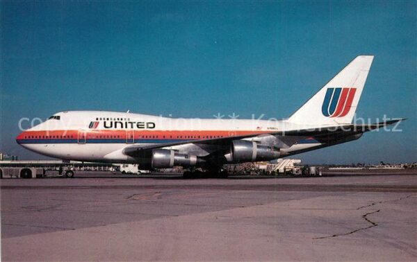 Flugzeuge Zivil United Airlines Boeing 747SP-27