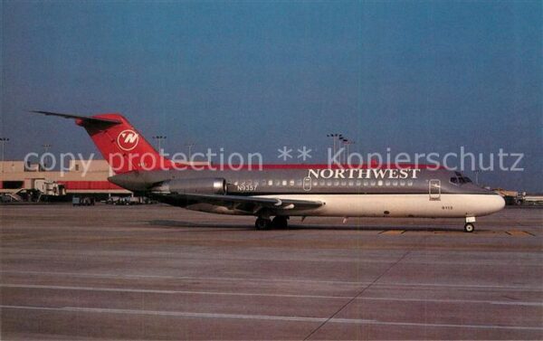 Flugzeuge Zivil Northwest Airlines McDonnell Douglas DC