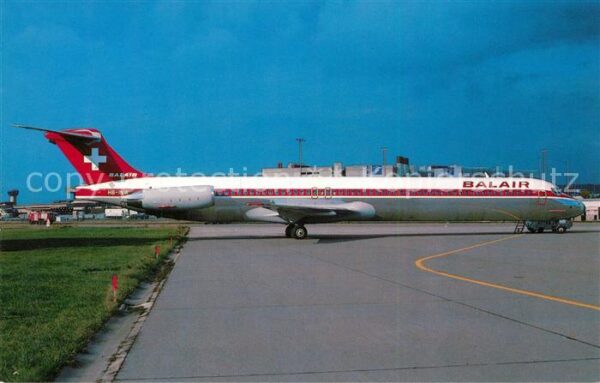 Flugzeuge Zivil Balair Mc Donnell Douglas MD-82 HB-INW