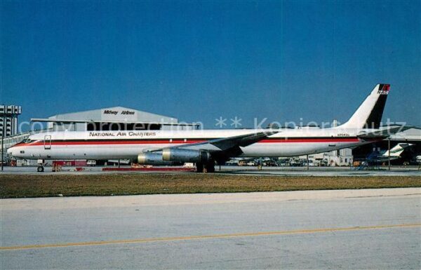 Flugzeuge Zivil National Air Charters DC-8-63F c/n 4604