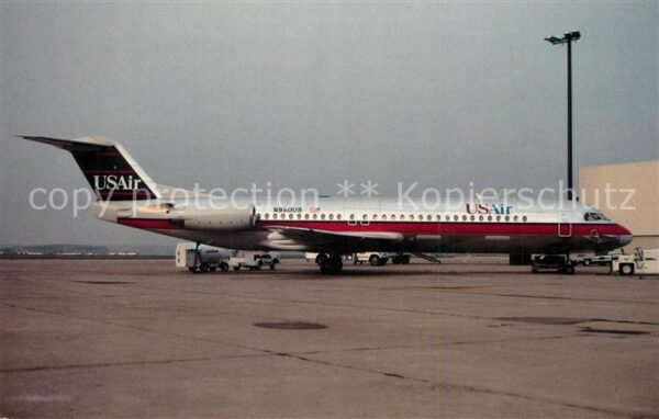 Flugzeuge Zivil USAir Fokker 100 N850US
