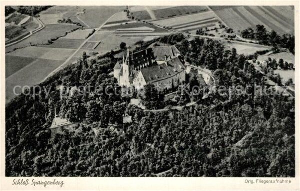 Spangenberg Hessen Schloss Spangenberg Fliegeraufnahme
