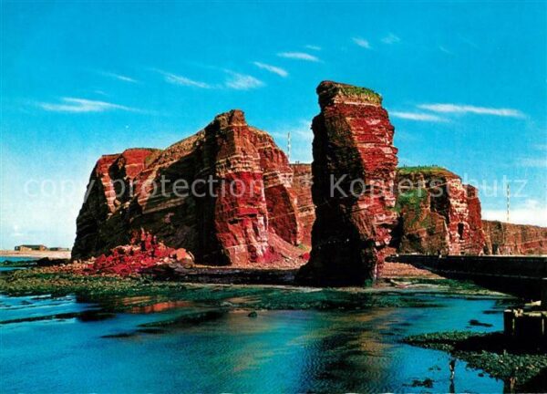 Helgoland Nordspitze mit Langer Anna