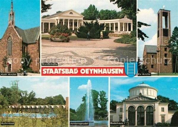 Bad Oeynhausen Kath Kirche Wandelhalle Ev Kirche Ausse