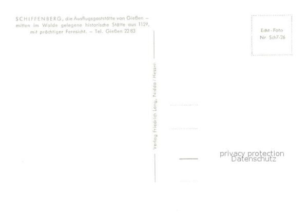 Schiffenberg Giessen Ausflugsgaststätte – Bild 2