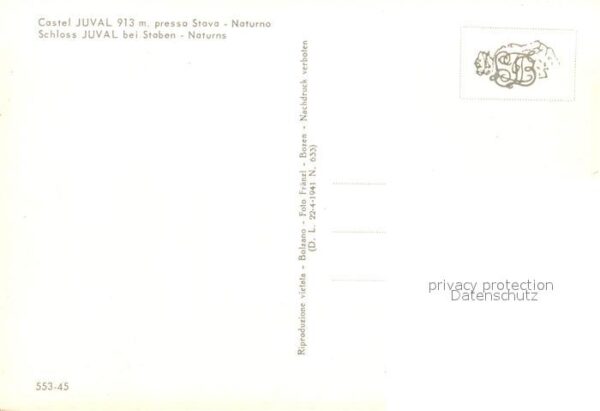 Staben Schloss Juval – Bild 2
