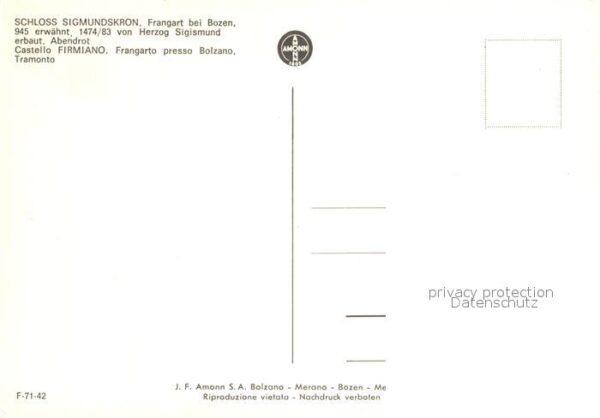 Frangart Frangarto Schloss Sigmundskron – Bild 2