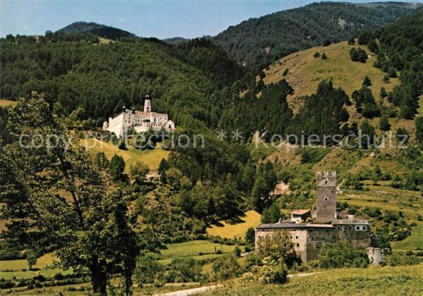 Burgeis Vinschgau Fürstenburg und Kloster Marienberg