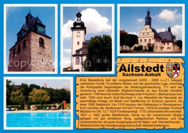 Allstedt Wigberti Kapelle Stadtkirche St Johanne