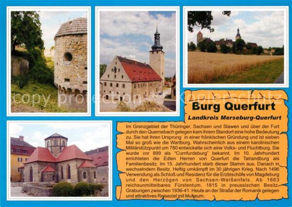 Querfurt Burg Querfurt Vorwerk Kornhaus mit Pari