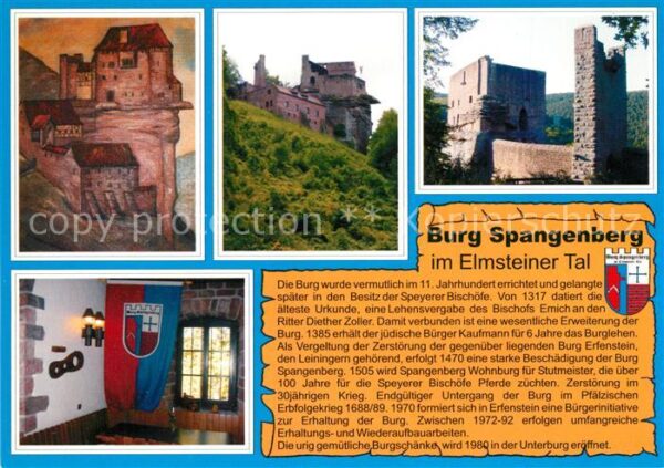 Spangenberg Hessen Burg Spangenberg Histor Bild Ansicht au