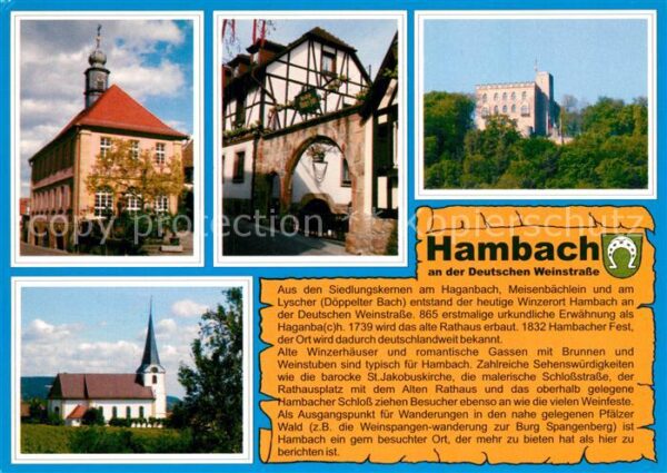 Hambach Neustadt Altes Rathaus Winzerhaus Torbogen Hamba
