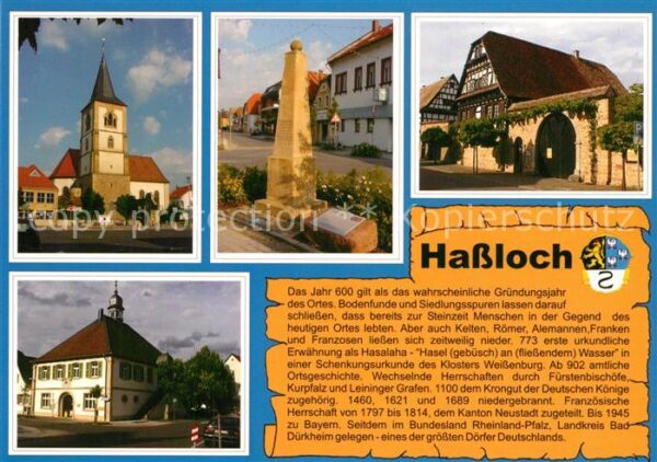 Hassloch Pfalz Christuskirche Königstein Ältestes Haus