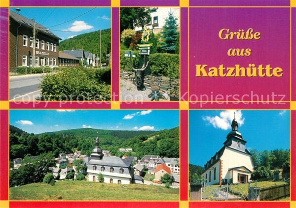 Katzhuette Jugendherberge Panorama Kirche