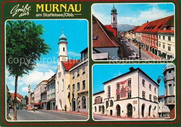 Murnau Staffelsee Strassenpartien
