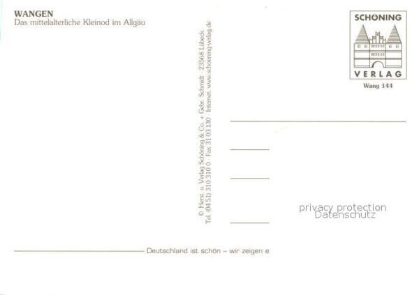Wangen Allgaeu Rathaus und St Martins Kirche Frauentor – Bild 2
