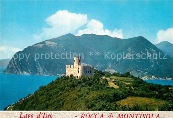 Lago d Iseo Rocca di Montisola