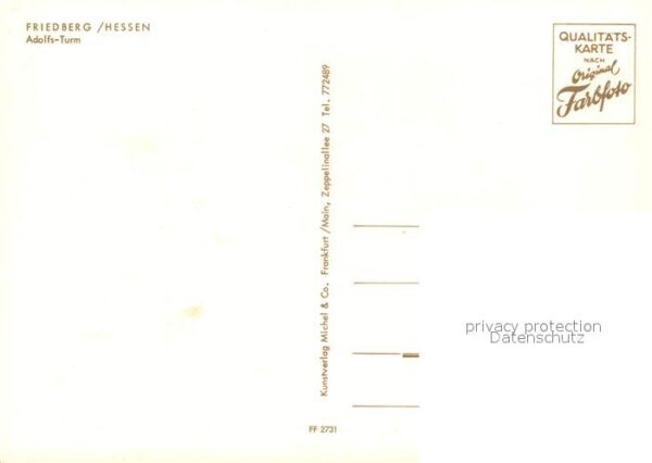 Friedberg Hessen Adolfs Turm – Bild 2