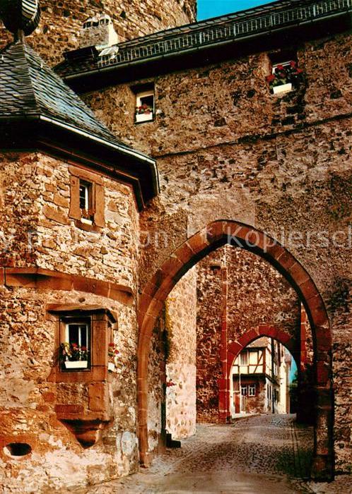 Friedberg Hessen Burgwächterhäuschen Burgtore