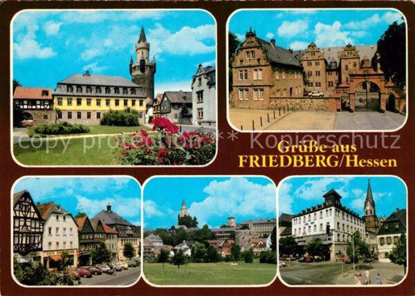 Friedberg Hessen Adolfsturm Renaissance Schloss Kaiserst
