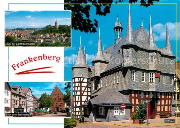 Frankenberg Eder Panorama Liebfrauenkirche Steinhaus Rat