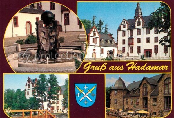 Hadamar Westerwald Brunnen Rathaus Schloss