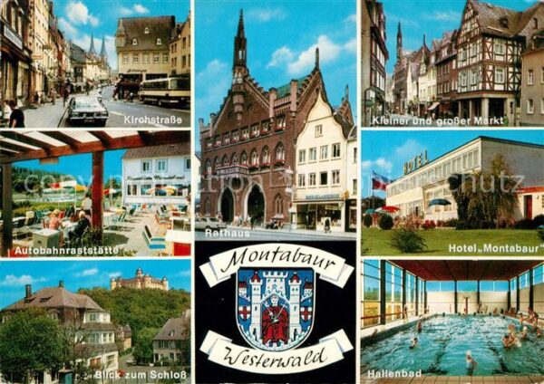 Montabaur Westerwald Kirchstr Autobahnraststätte Schloss Rat