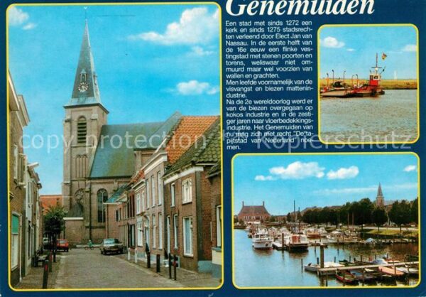 Genemuiden Kerk Hafenpartie