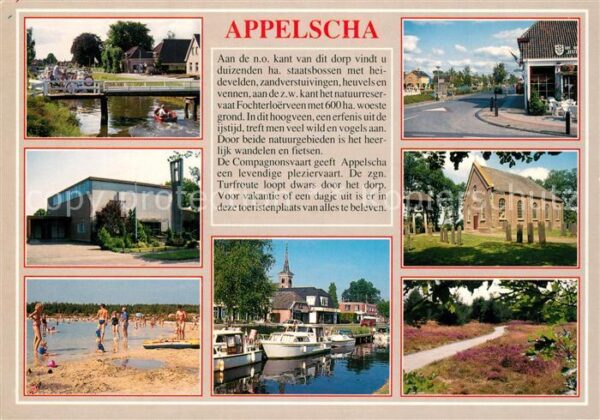 Appelscha Teilansichten Hafen Strand Park