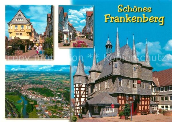 Frankenberg Eder Schmalhorst Hotel Fussgängerzone Fliege