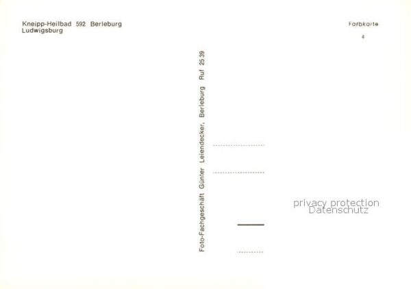 Berleburg Bad Kneipp Heilbad Ludwigsburg – Bild 2