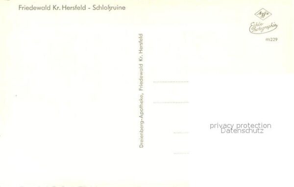 Friedewald Hessen Schlossruine – Bild 2