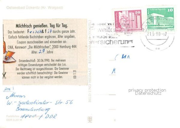 Ueckeritz Usedom Erholungsheim Ostseeblick – Bild 2