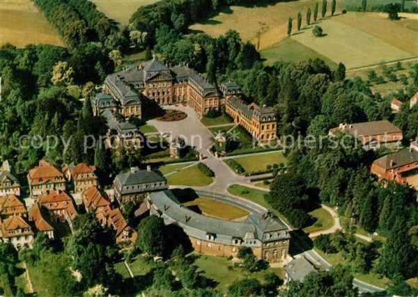 Arolsen Bad Fliegeraufnahme Residenzschloss