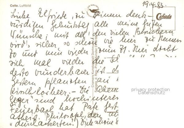 Celle Niedersachsen Fliegeraufnahme – Bild 2