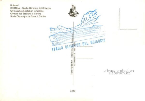 Cortina d Ampezzo Stadio Olimpico del Ghiaccio – Bild 2