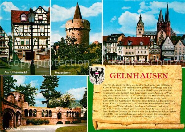 Gelnhausen Untermarkt Marienkirche Hexenturm