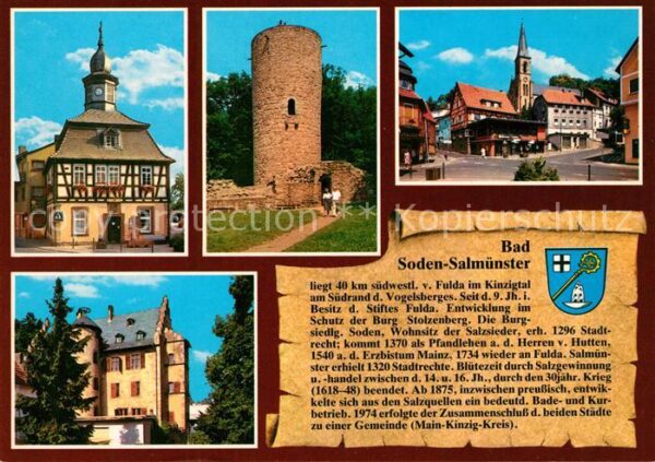 Bad Soden-Salmuenster Turm Burg