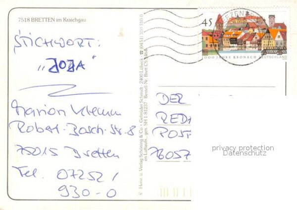 Bretten Baden Fliegeraufnahme – Bild 2