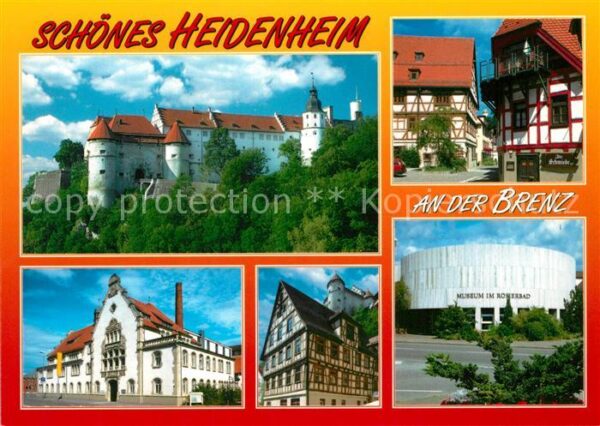 Heidenheim Brenz Museum Römerbad Schloss Alte Schmiede