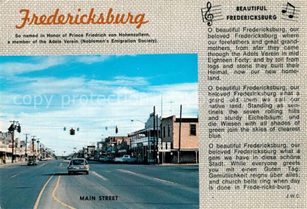 Fredericksburg Texas Main Street