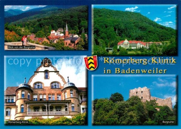 Badenweiler Römerberg-Klinik Burgruine