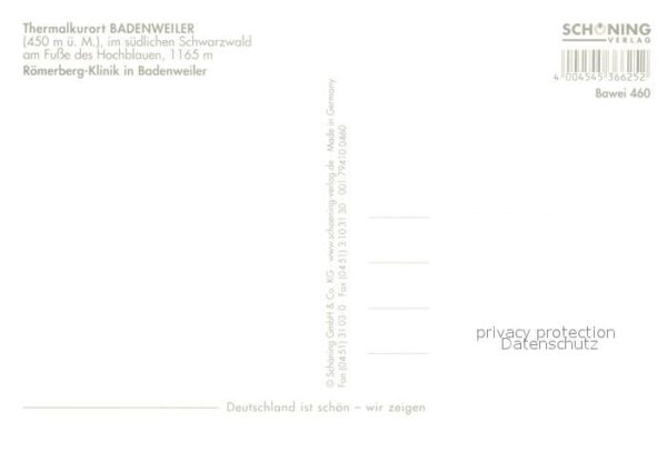 Badenweiler Römerberg-Klinik Burgruine – Bild 2
