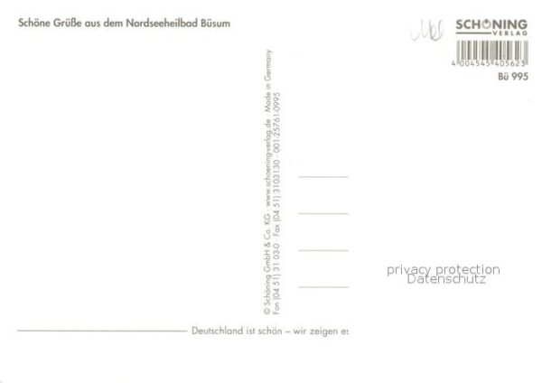 Buesum Nordseebad Leuchtturm Hafen Strand – Bild 2