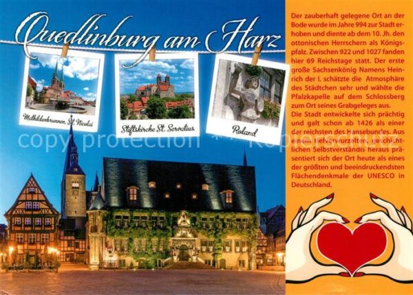 Quedlinburg Roland Stiftskirche St. Servatius
